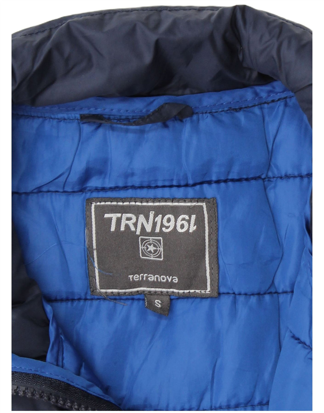 Giacca imbottita da donna TERRANOVA UK 10 Small Blu Navy in poliammide