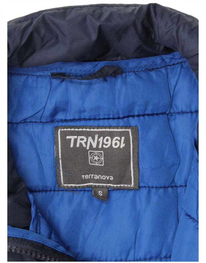 Giacca imbottita da donna TERRANOVA UK 10 Small Blu Navy in poliammide