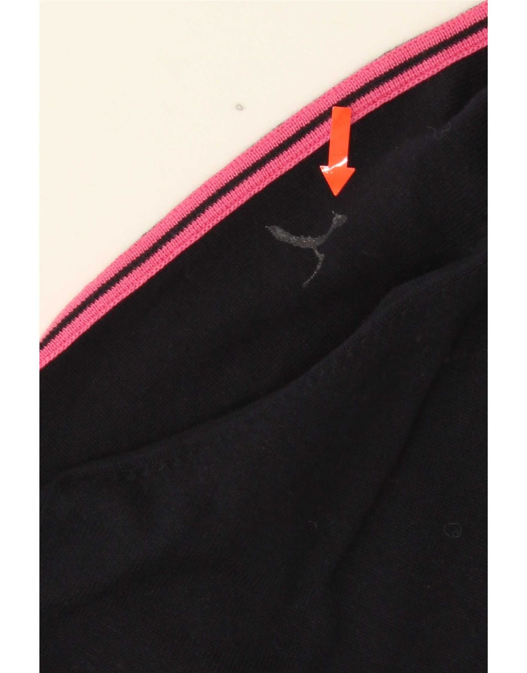 Maglione da donna con collo con zip Sergio Tacchini UK 16 grande blu navy