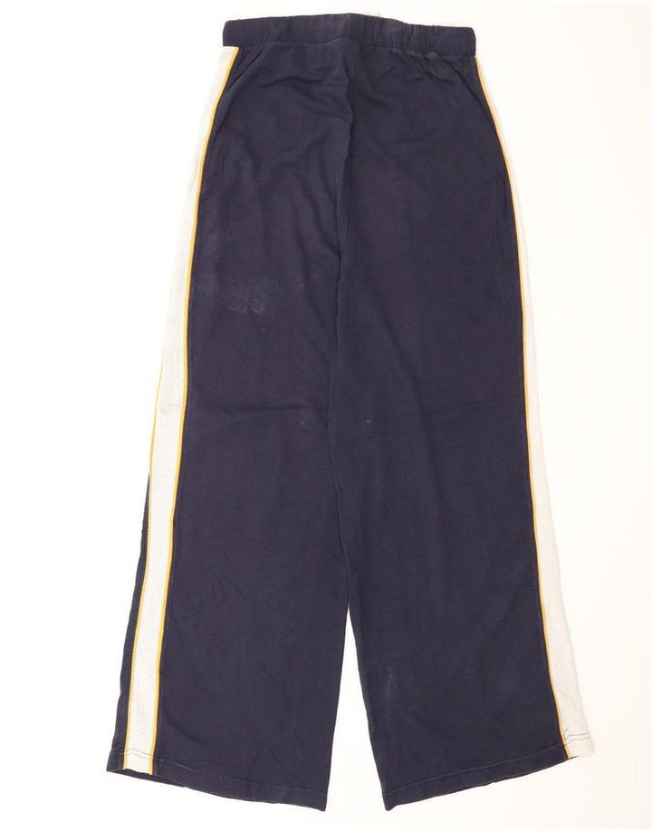 Pantaloni della tuta da donna Zara UK 12 Medium Navy Blue Colourblock