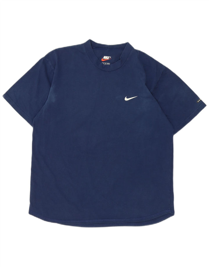T-shirt Nike da uomo Top Small in cotone blu navy