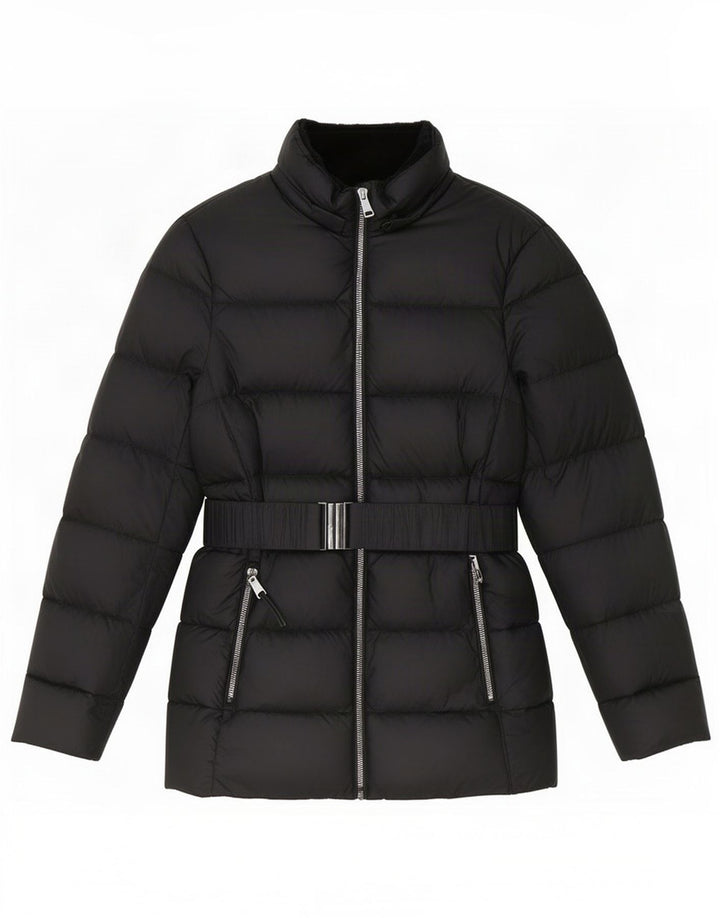 Giacca imbottita da donna Zara UK 6 XS poliestere nero