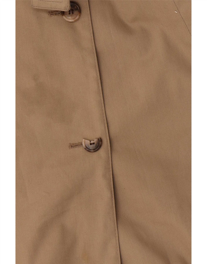 Trench da donna London Fog US 6 Poliestere marrone medio