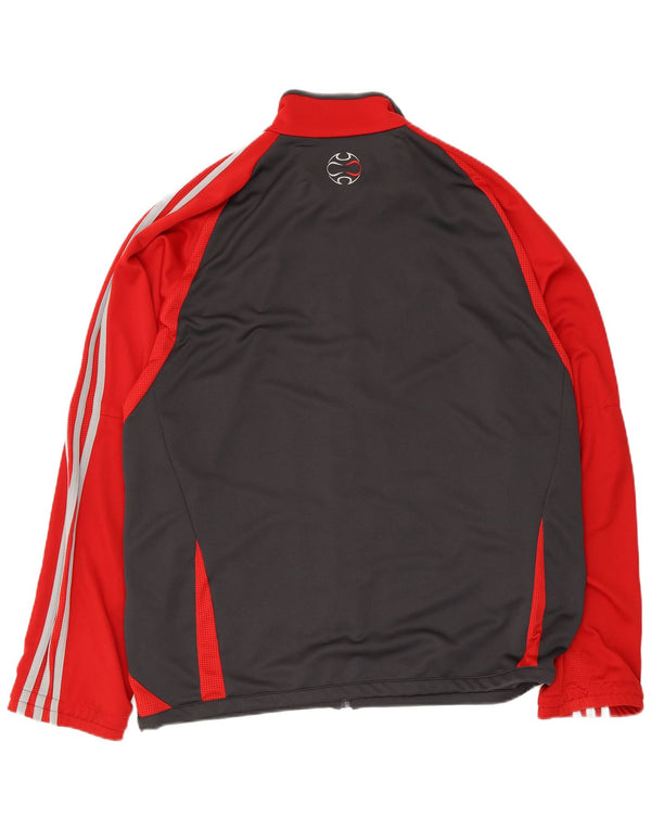 Giacca da tuta da uomo Adidas Climacool UK 42/44 Large Black Colourblock