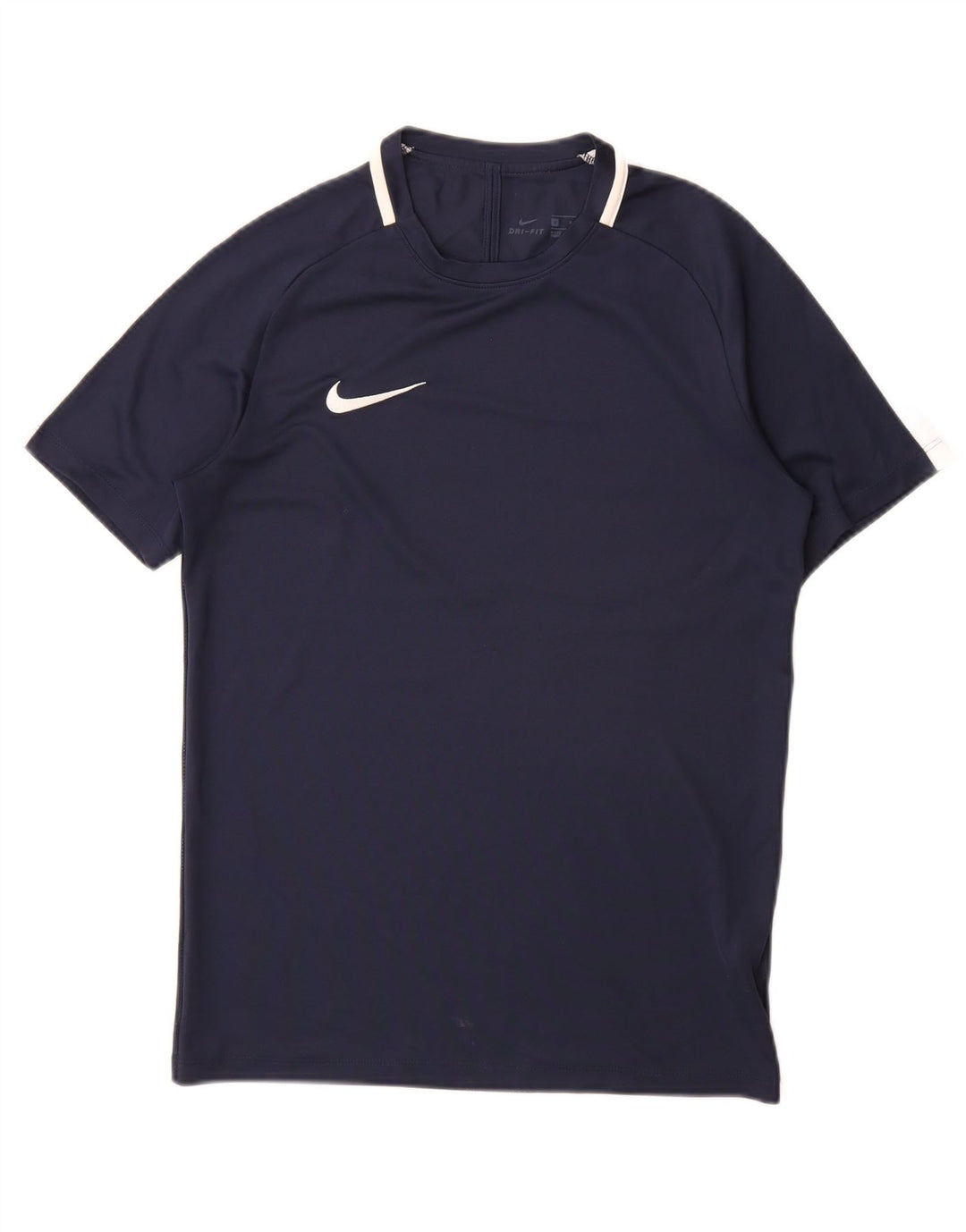 T-shirt Nike Dri Fit da uomo, piccola, in poliestere blu navy