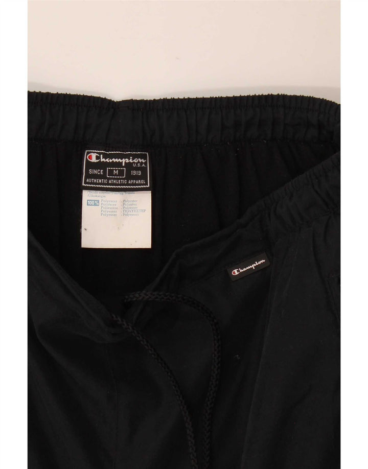 Pantaloni da tuta da uomo Champion in poliestere nero medio