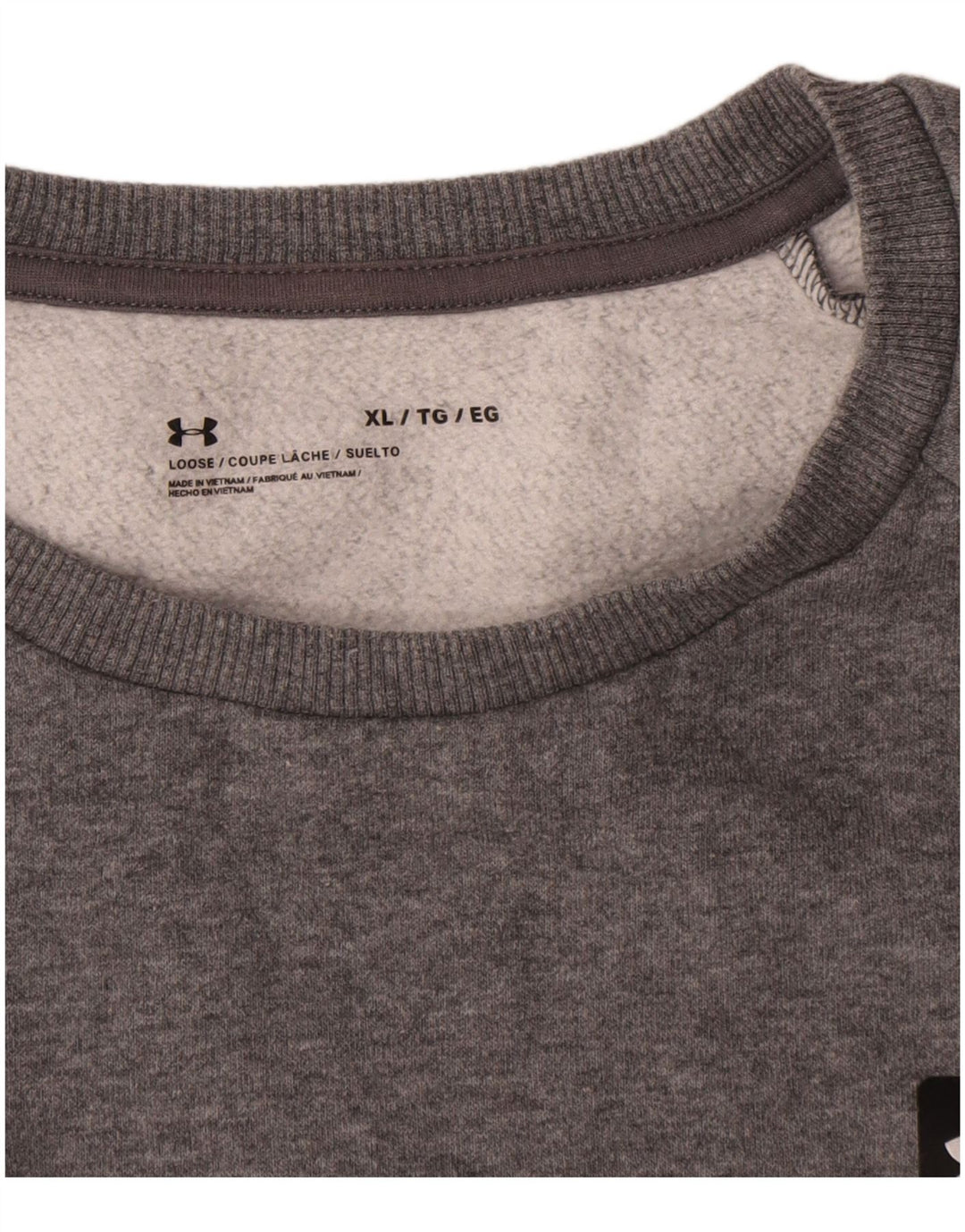 Felpa da uomo Under Armour Maglione XL Grigio chiazzato