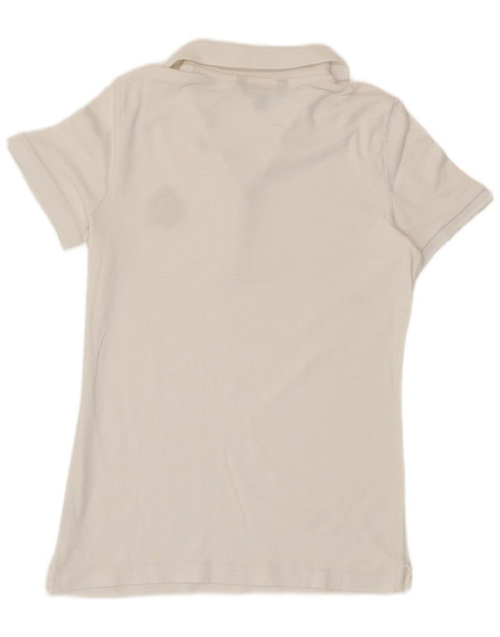 Polo da donna Ralph Lauren UK 12 media bianca