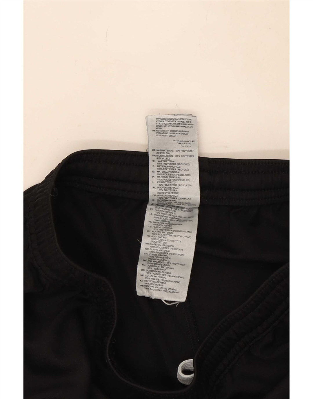 Pantaloncini sportivi Adidas Aeroready da uomo piccoli in poliestere nero