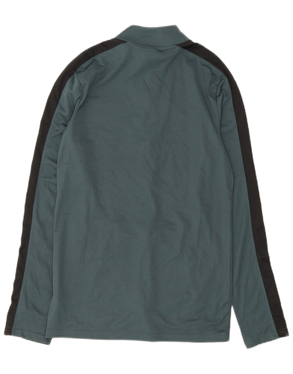 Giacca da tuta Nike Dri Fit Slim da uomo UK 10 Small Green Colourblock
