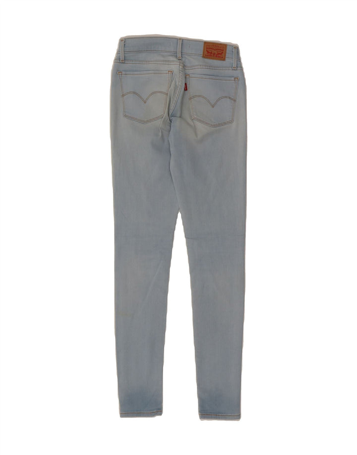 LEVI'S Womens 710 Super Skinny Jeans W26 L30 Blue Vintage Levi's and Second-Hand Levi's from Messina Hembry 