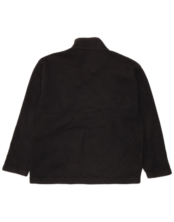 Giacca in pile da uomo Marks & Spencer UK 38 poliestere nero medio