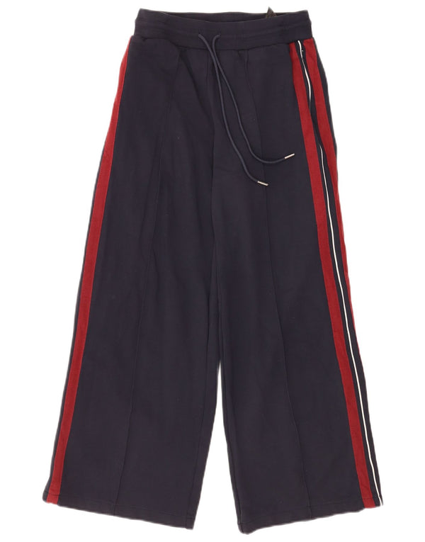 Pantaloni da tuta da donna Marks & Spencer a gamba larga UK 6 XS Blu navy