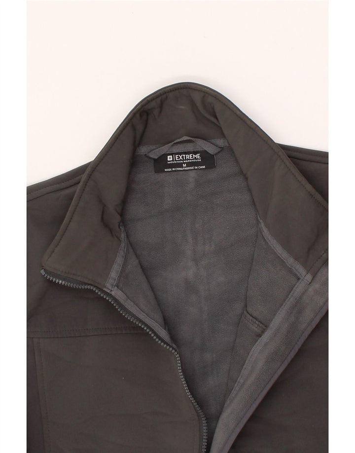 MOUNTAIN WAREHOUSE Mens Tracksuit Top Jacket Medium Grey Polyester Vintage Mountain Warehouse and Second-Hand Mountain Warehouse from Messina Hembry 