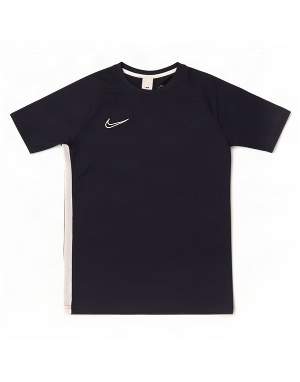 T-shirt Nike da ragazzo, 13-14 anni, XL, in poliestere color block blu navy
