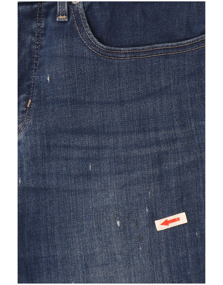 Pantaloncini di jeans Levi's 312 da donna W30 cotone blu medio