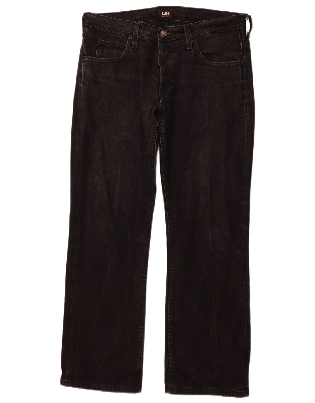 Jeans dritti Knox da uomo LEE W33 L28 cotone nero
