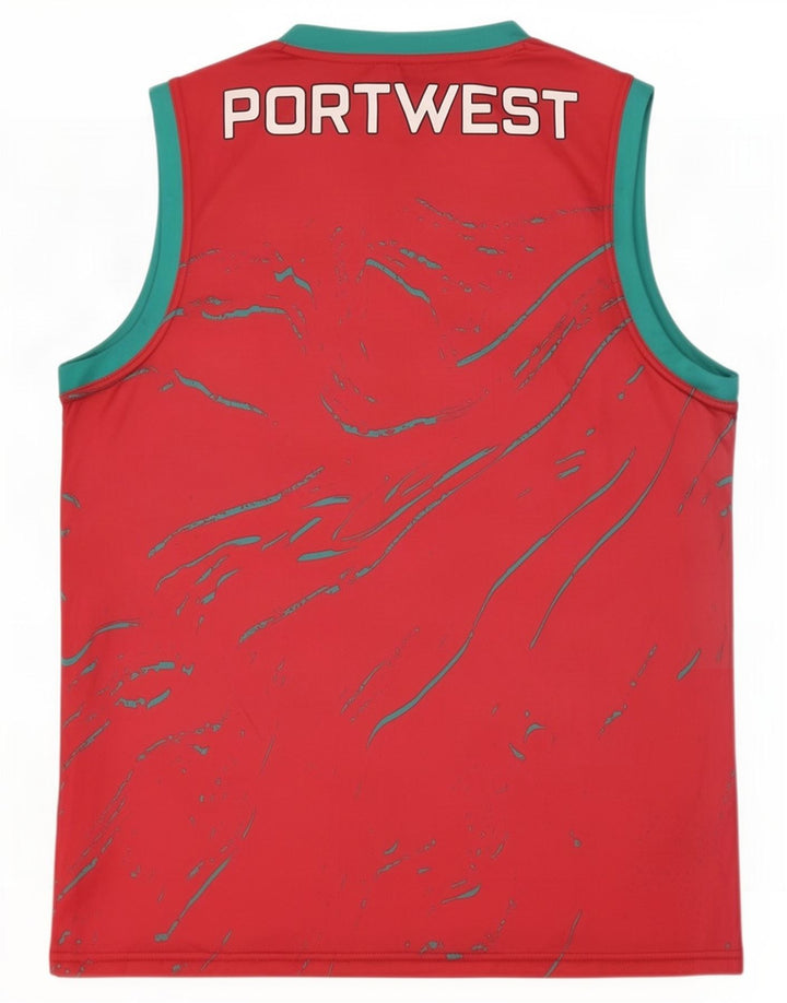 Canottiera grafica da uomo O'Neills XL poliestere a righe rosse