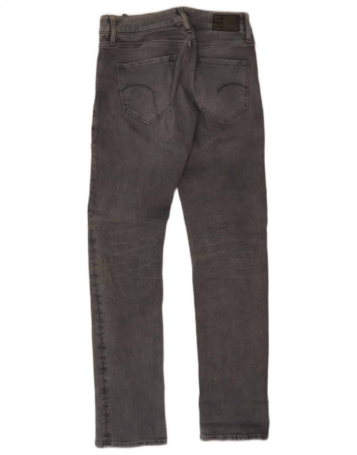 Jeans slim midge da donna G-Star W28 L29 cotone grigio