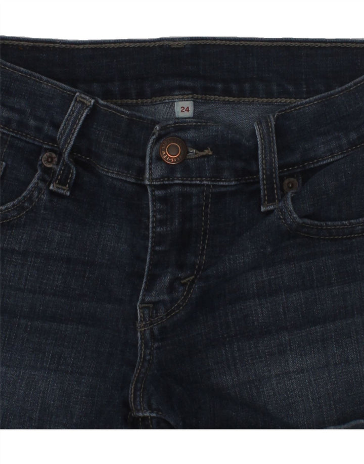 LEVI'S Boys Denim Shorts 9-10 Years W24 Navy Blue Cotton | Vintage Levi's | Thrift | Second-Hand Levi's | Used Clothing | Messina Hembry 