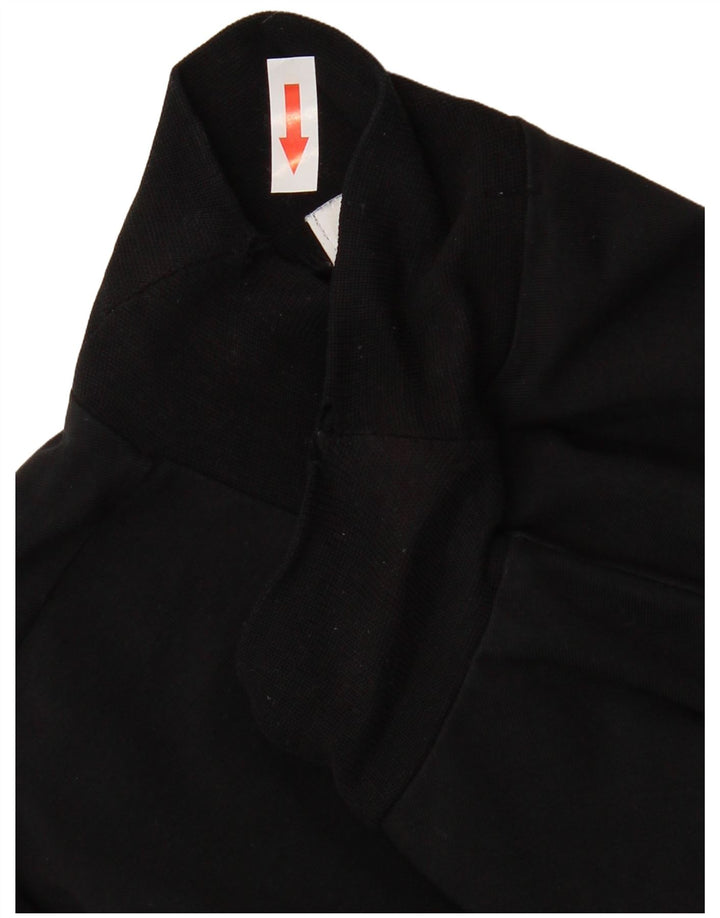 Calvin Klein Jeans Top da uomo a maniche lunghe XS in cotone nero