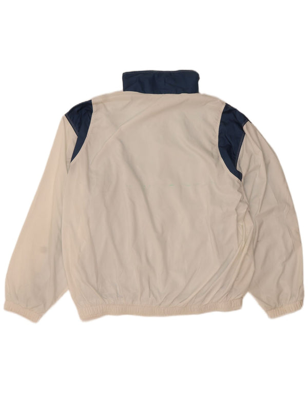 Giacca da tuta da uomo Ellesse UK 44 XL Poliestere color block bianco