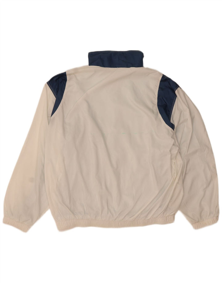 Giacca da tuta da uomo Ellesse UK 44 XL Poliestere color block bianco