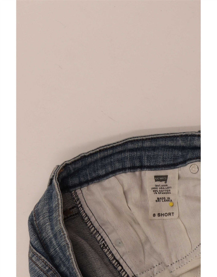 Jeans slim da donna Levi's US 8 medi W30 L27 cotone blu