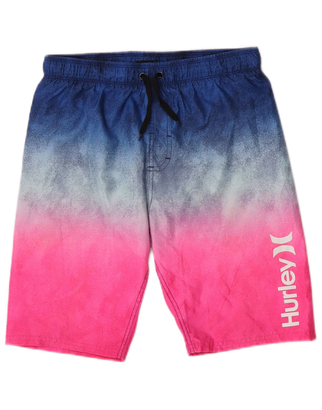 Pantaloncini da bagno Hurley per ragazzi 12-13 anni Large in poliestere color block rosa
