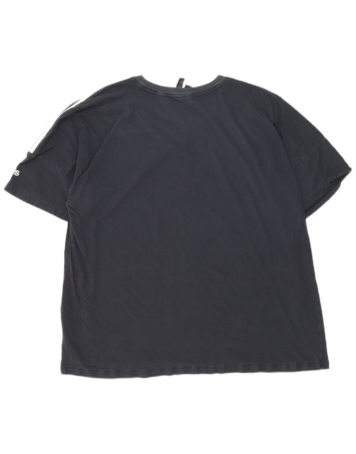 T-shirt da uomo Adidas Top 2XL cotone nero