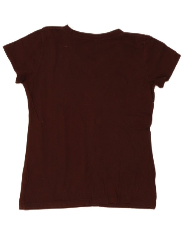 T-shirt grafica per ragazze San Diego Padres di New Era, 10-11 anni, in cotone marrone