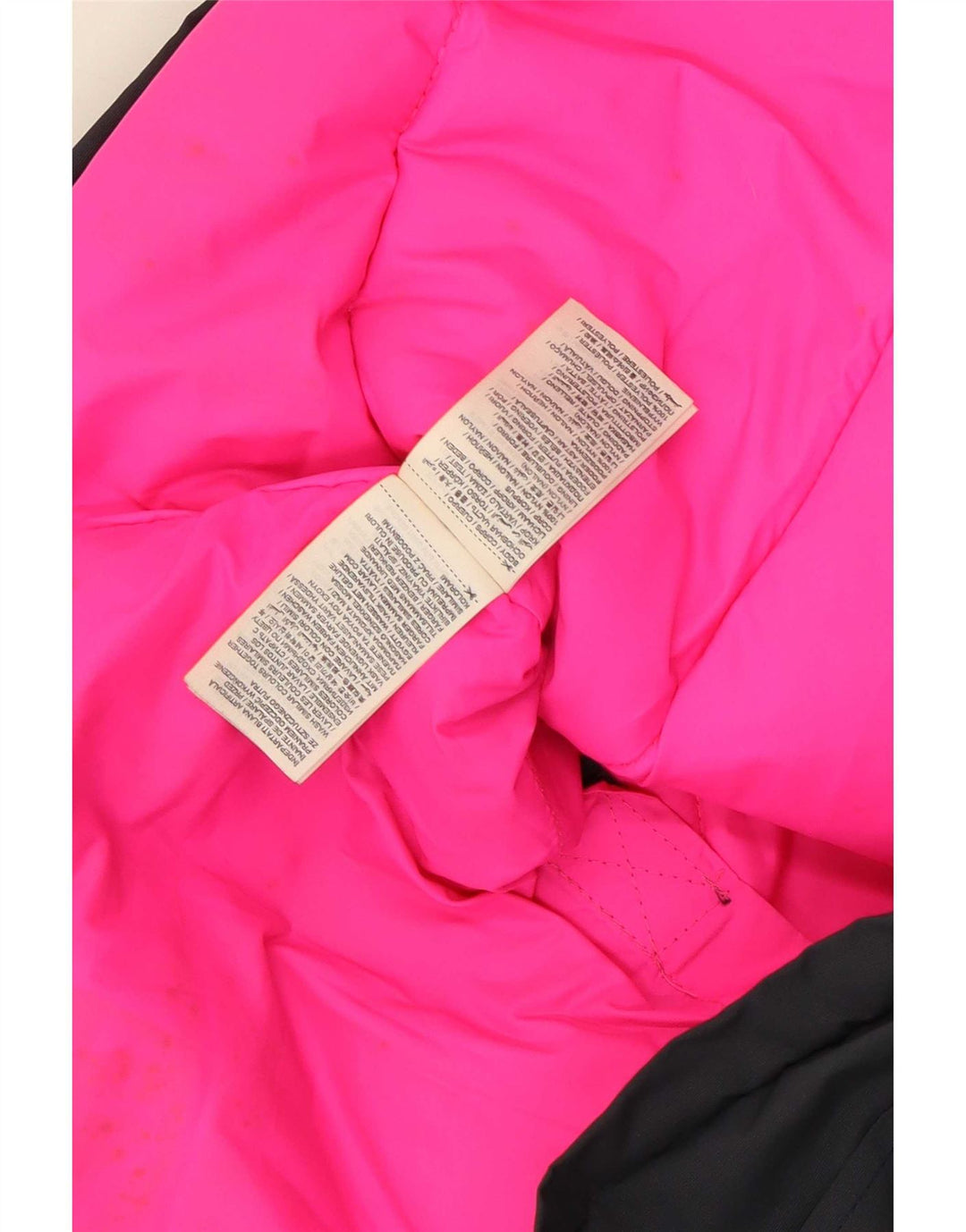 Giacca parka da donna con cappuccio Superdry UK 16 grande nylon nero