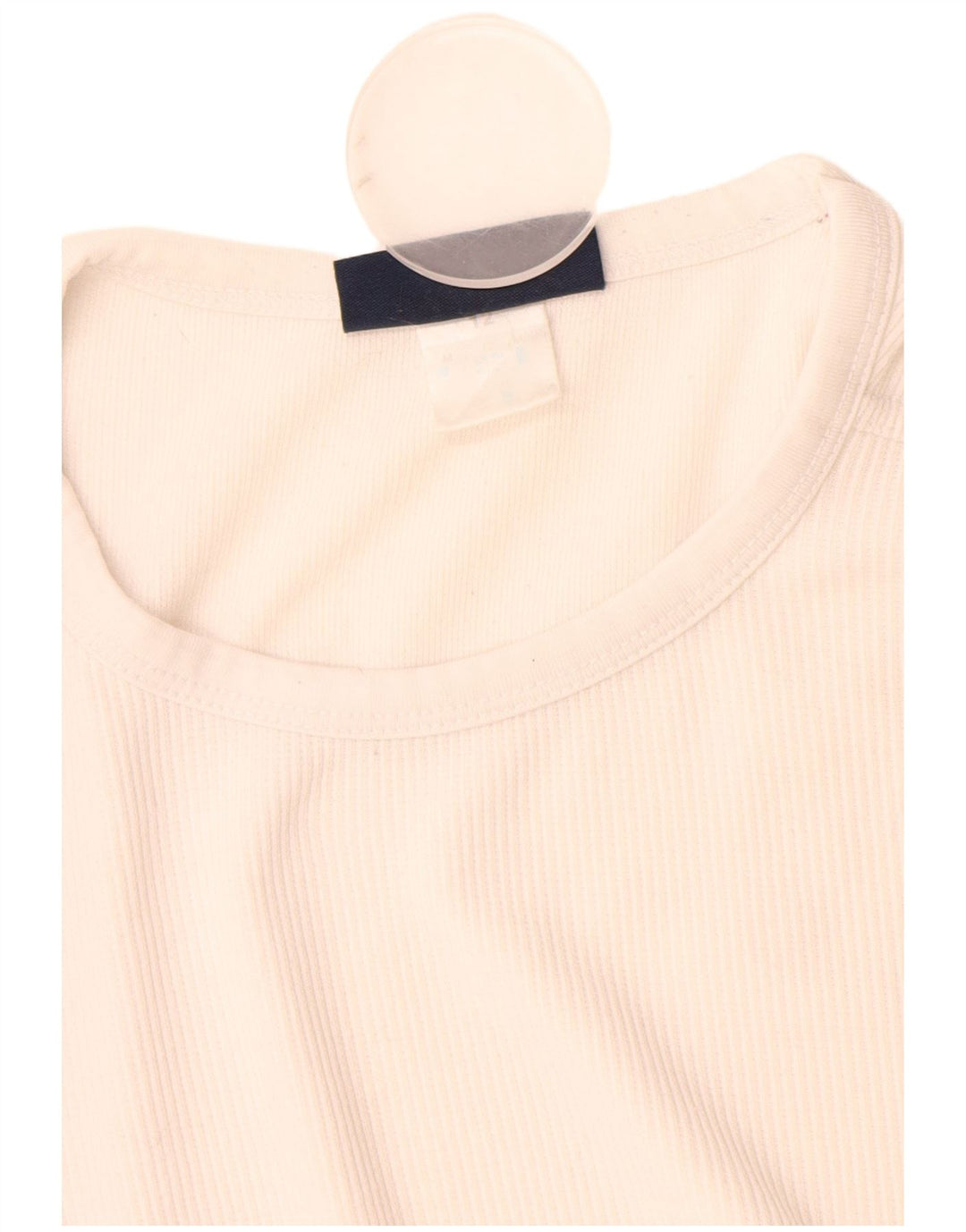 T-shirt Reebok da donna Top UK 12 Medium Bianco Poliestere