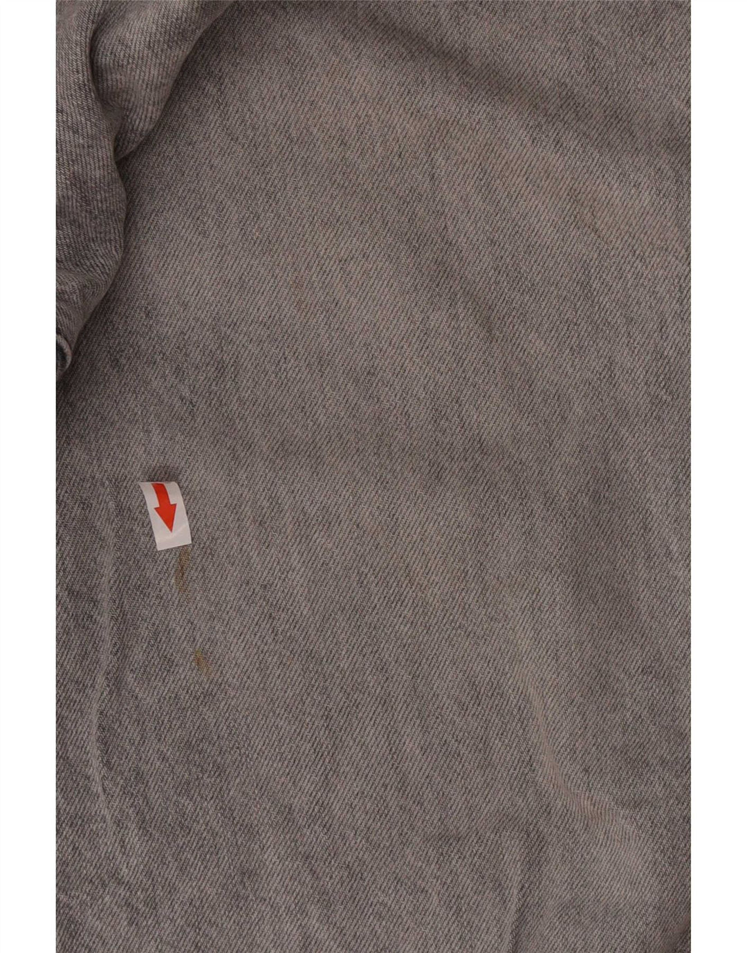 Jeans dritti da uomo Zara EU 44 Large W34 L30 Cotone grigio