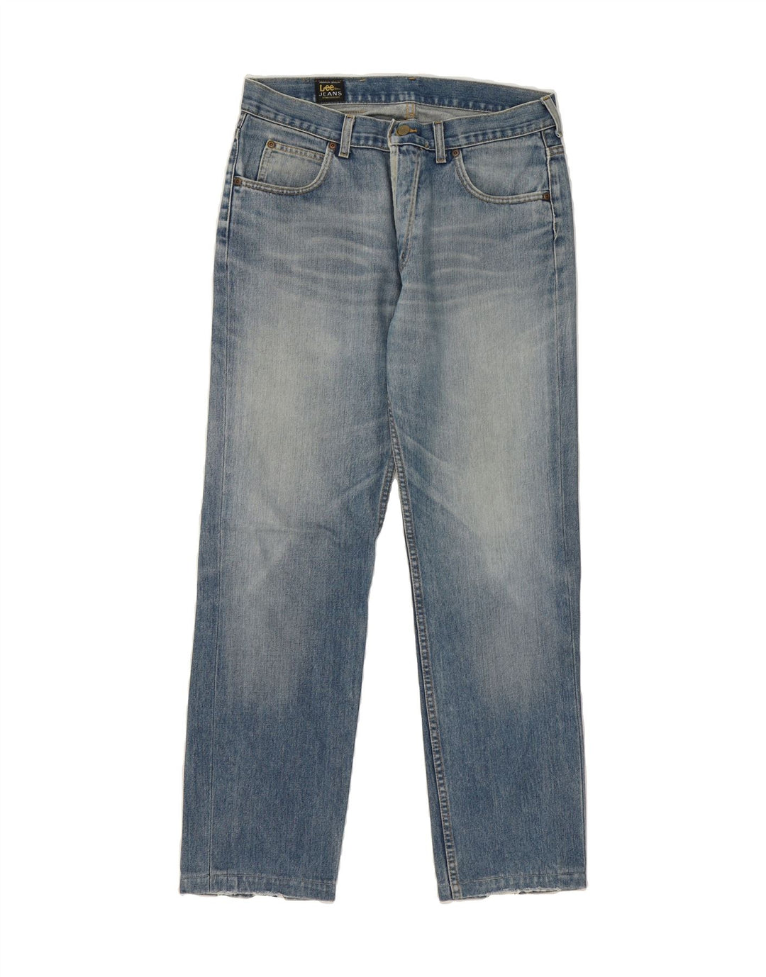 LEE Mens Straight Jeans W34 L31 Blue Cotton Vintage Lee and Second-Hand Lee from Messina Hembry 