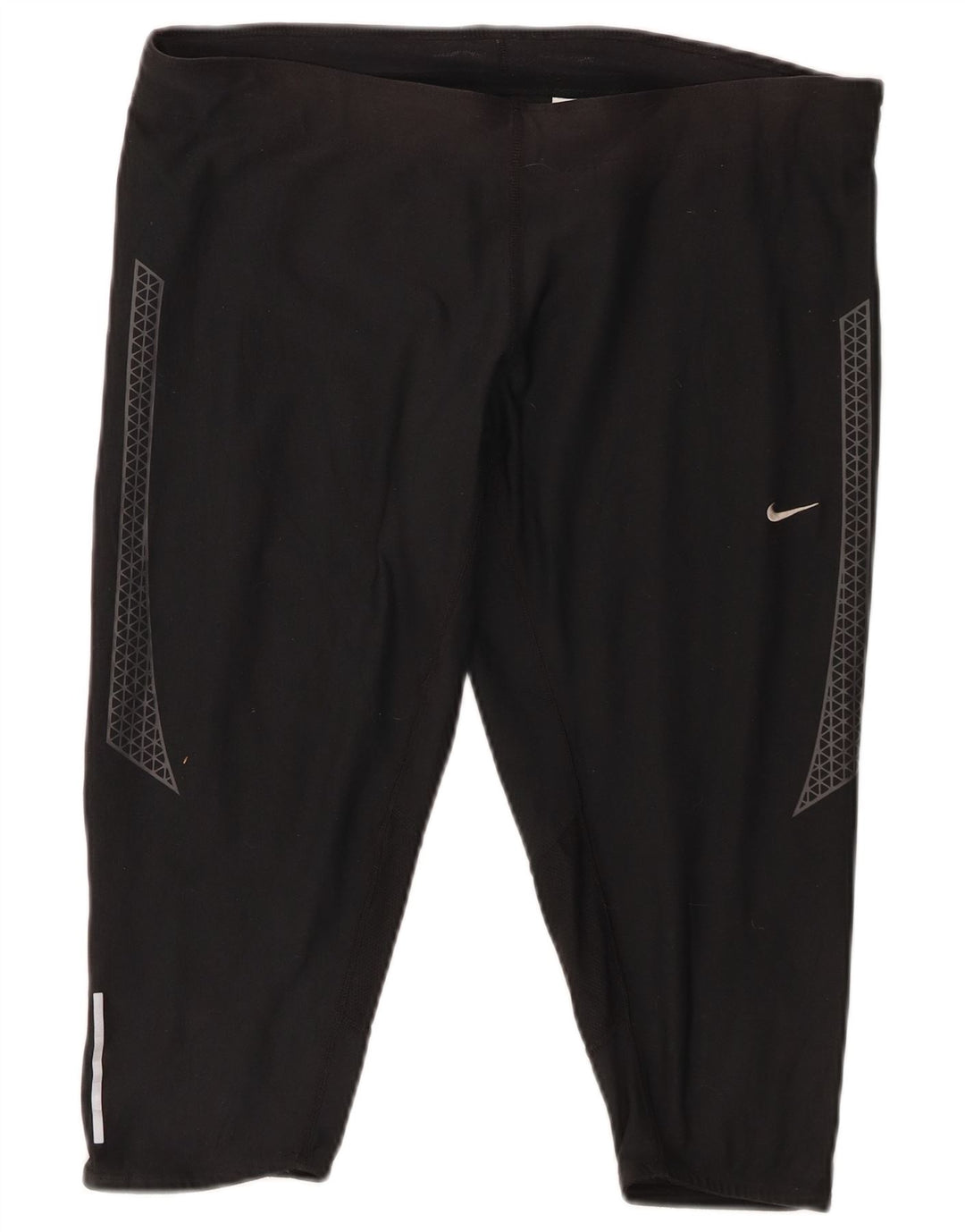 Leggings Nike Dri Fit Capri da donna XL in poliestere nero sportivo