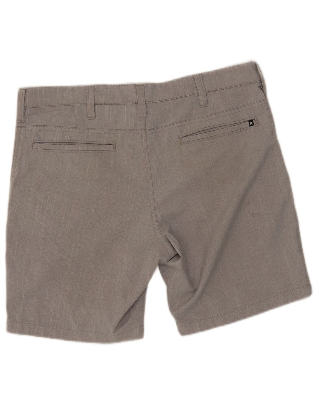 Pantaloncini chino da uomo Hurley W32 poliestere grigio medio