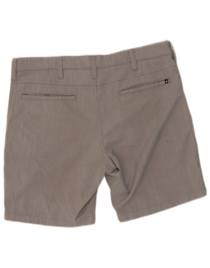 Pantaloncini chino da uomo Hurley W32 poliestere grigio medio