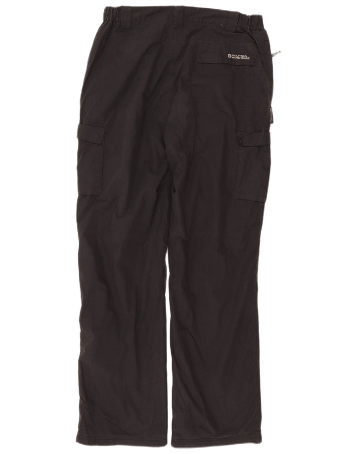 Pantaloni cargo dritti da uomo Mountain Warehouse W36 L32 poliestere grigio