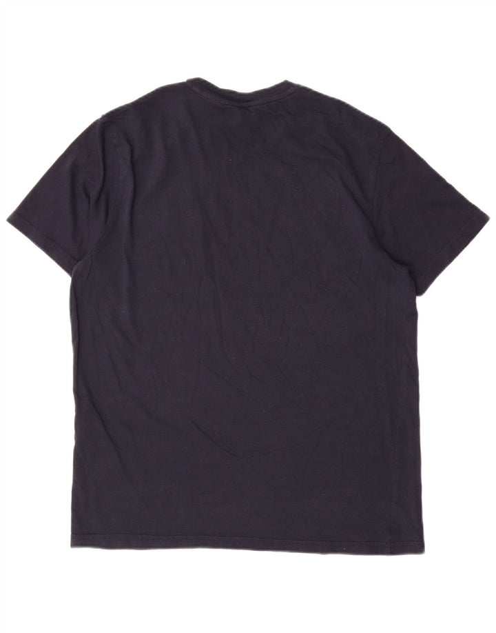 T-shirt da uomo BEN SHERMAN Top in cotone blu navy medio