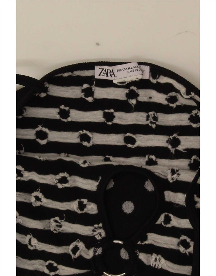 Canotta da donna Zara UK 12 media a pois neri