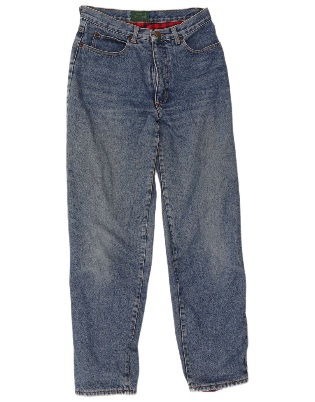 Jeans affusolati da donna Best Company W28 L30 Blu