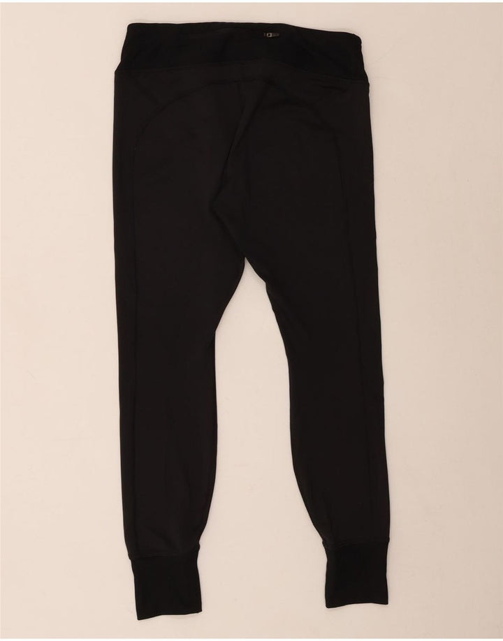 Leggings grafici da donna Nike UK 14 grande poliestere nero