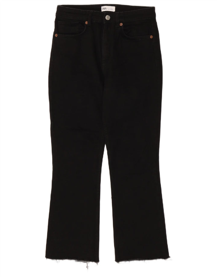 Jeans Bootcut da donna Zara EU 40 medio W30 L27 neri