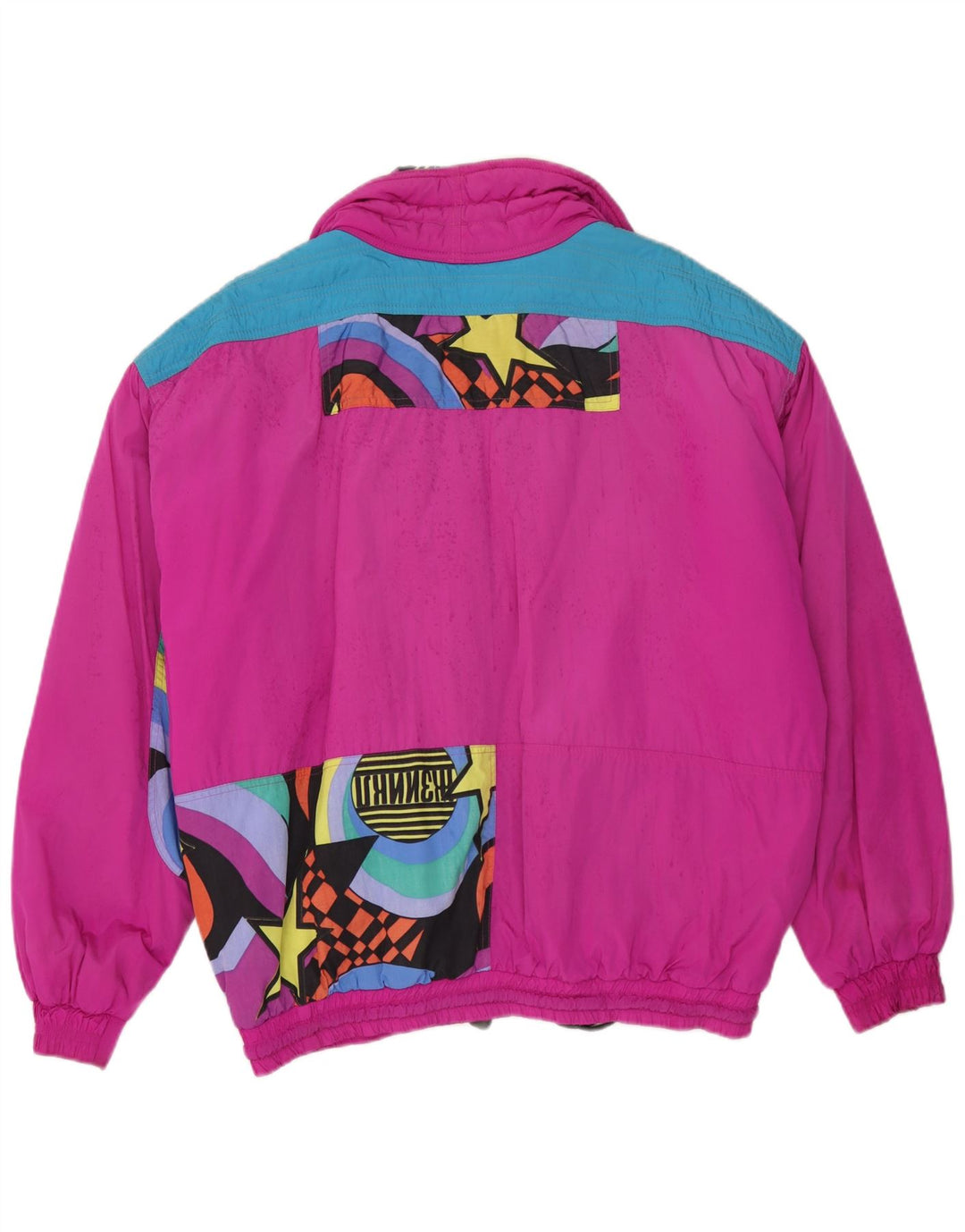 Giacca da sci da uomo dalla vestibilità ampia Silvy IT 48 Medium multicolore Colourblock
