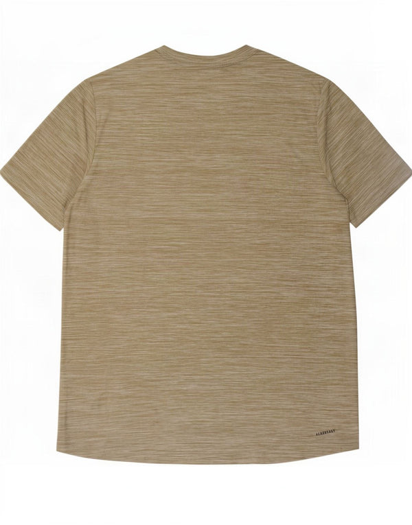 T-shirt Adidas Aeroready da uomo, grande, in poliestere chiazzato verde