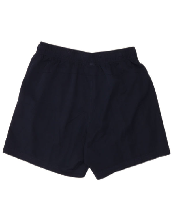 Pantaloncini sportivi da uomo Puma medi blu navy in poliestere