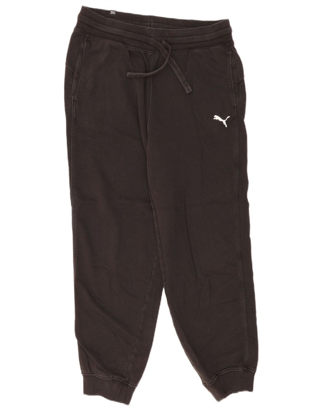 Pantaloni da tuta da uomo Puma Joggers Medium Black Cotton