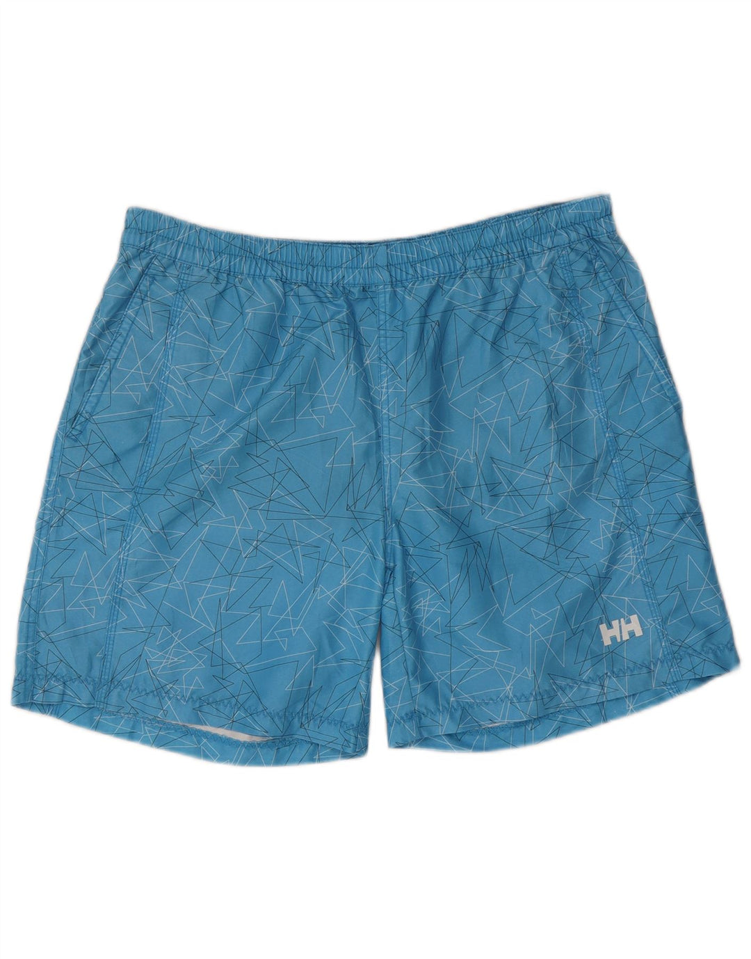 Pantaloncini da bagno da uomo Helly Hansen XL poliestere geometrico blu