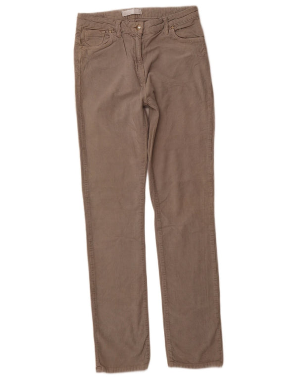 Pantaloni da donna slim fit in velluto a coste Carrera W29 L31 cotone grigio